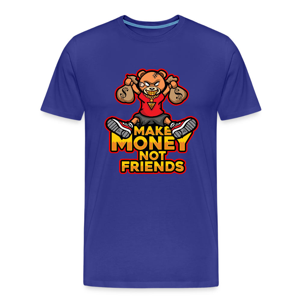 Make Money Not Friends Men's Premium T-Shirt - royal blue