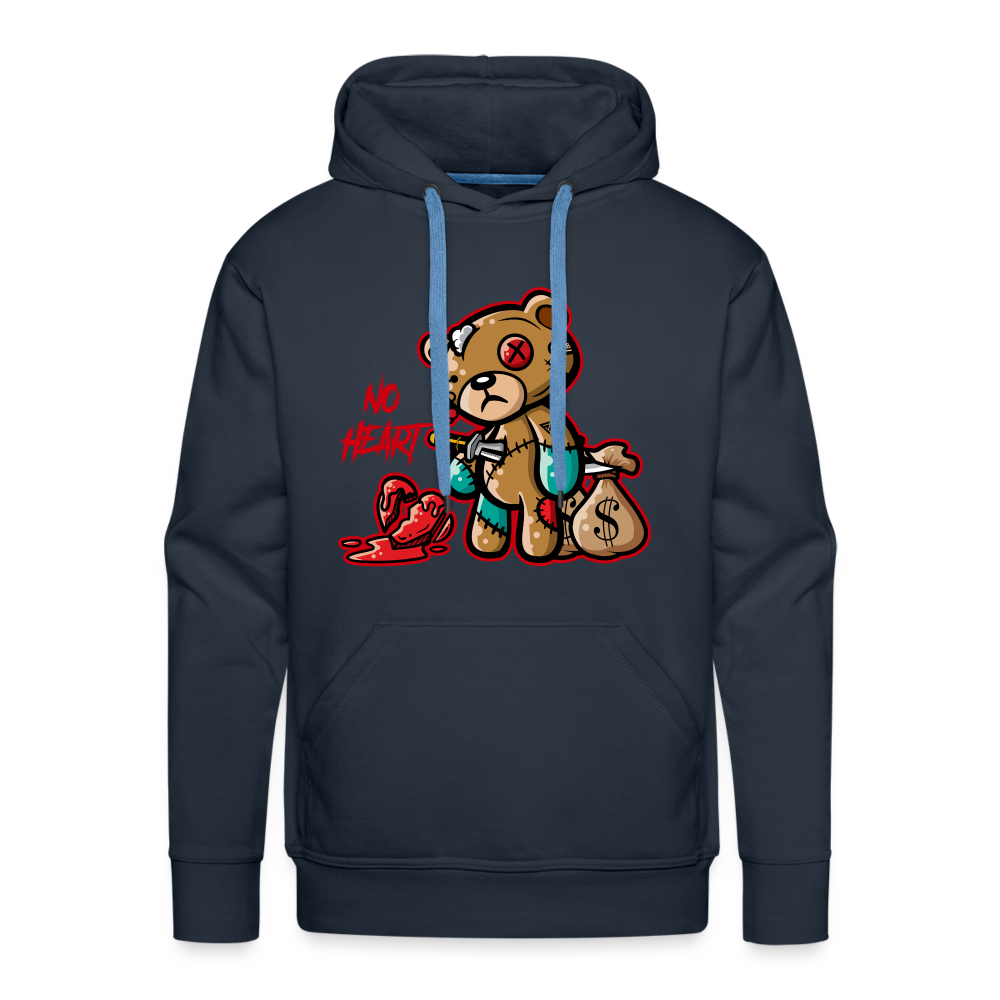No Heart Men’s Premium Hoodie - navy