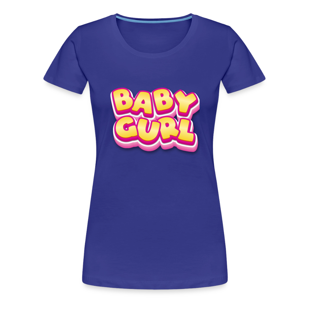 Baby Gurl Women’s Premium T-Shirt - royal blue