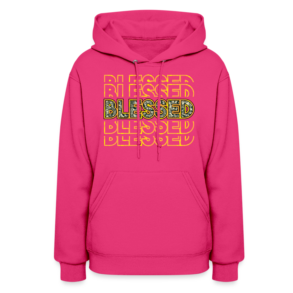 Blessed Women's Hoodie - fuchsia