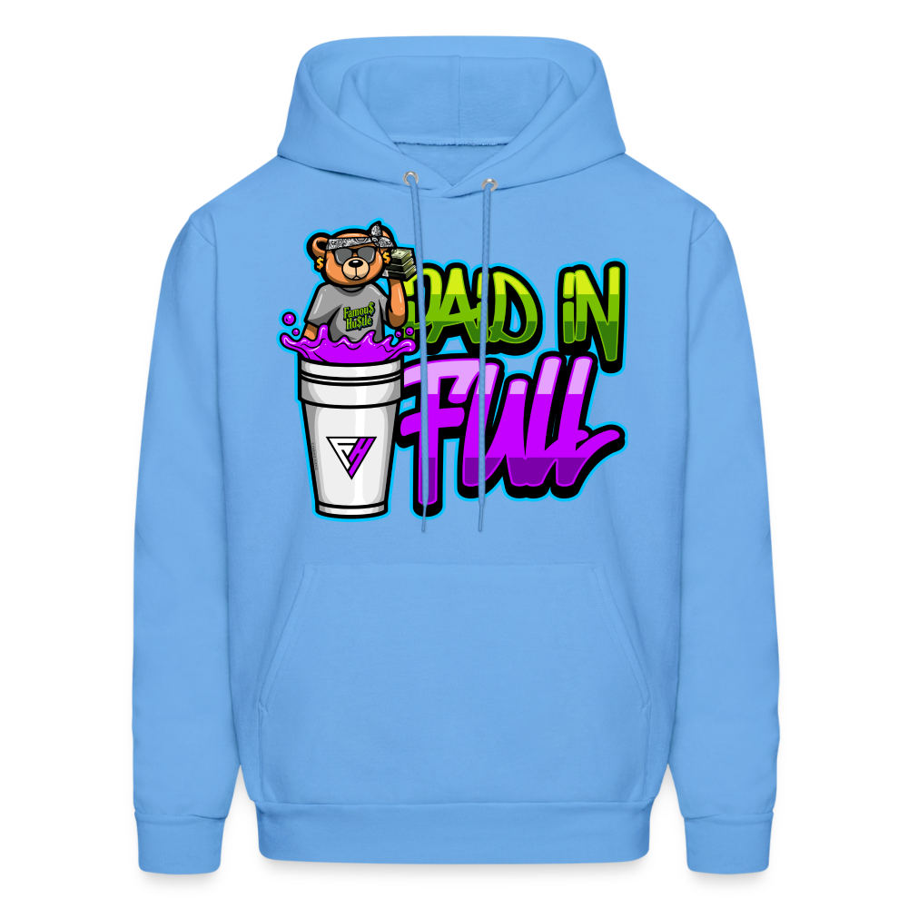 Paid In Full Men's Hoodie - carolina blue