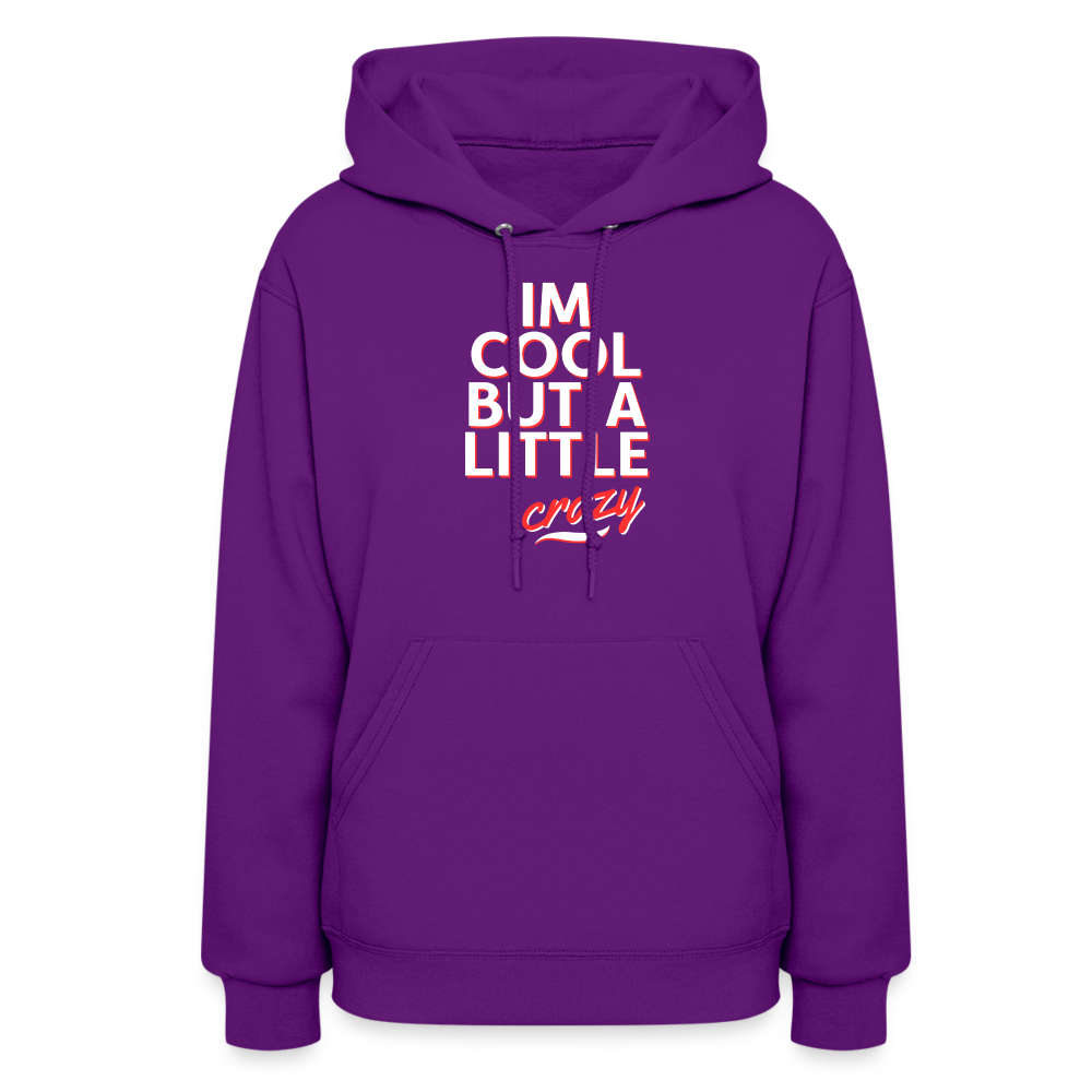 I'm Cool Women's Hoodie - purple