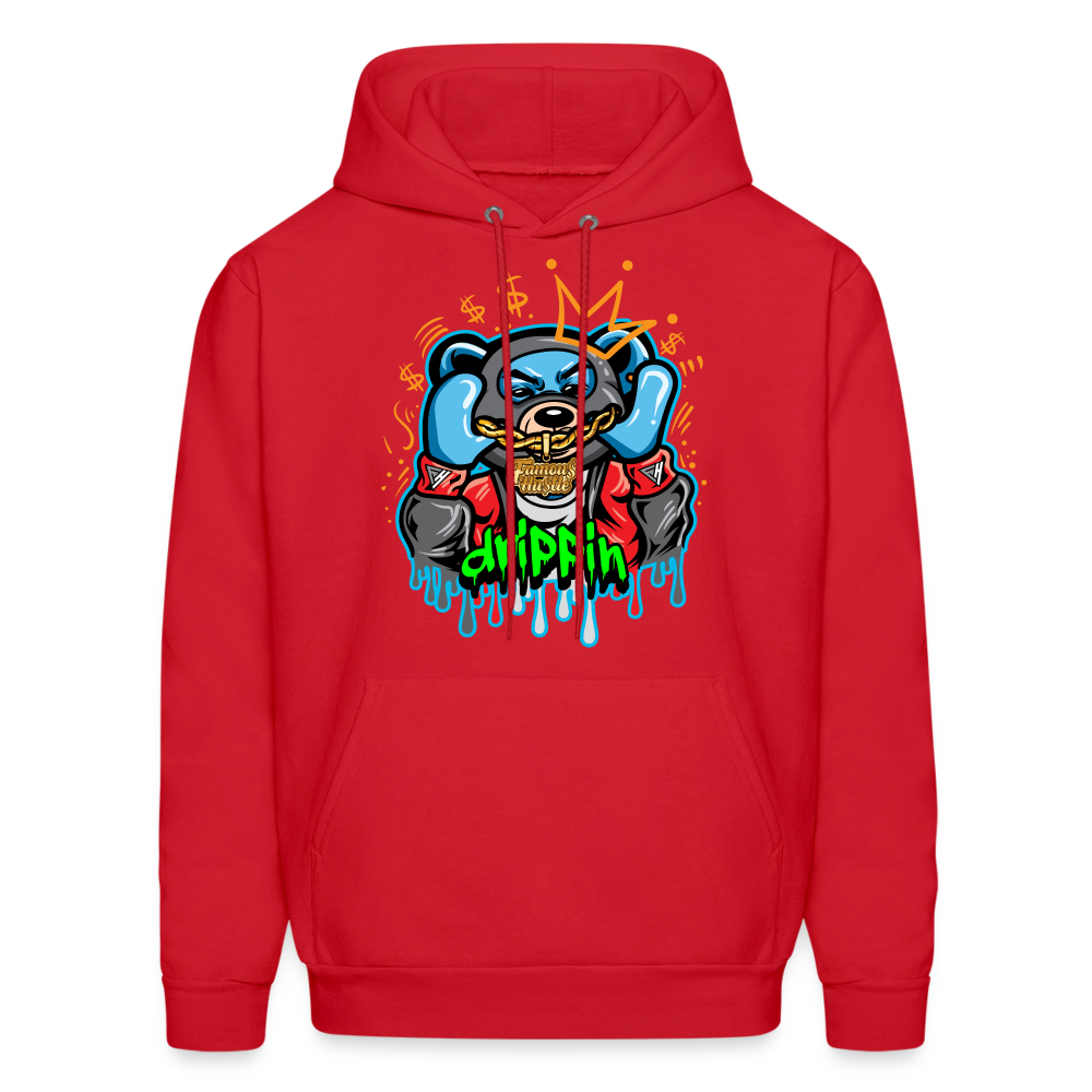 Drip Men's Hoodie - red