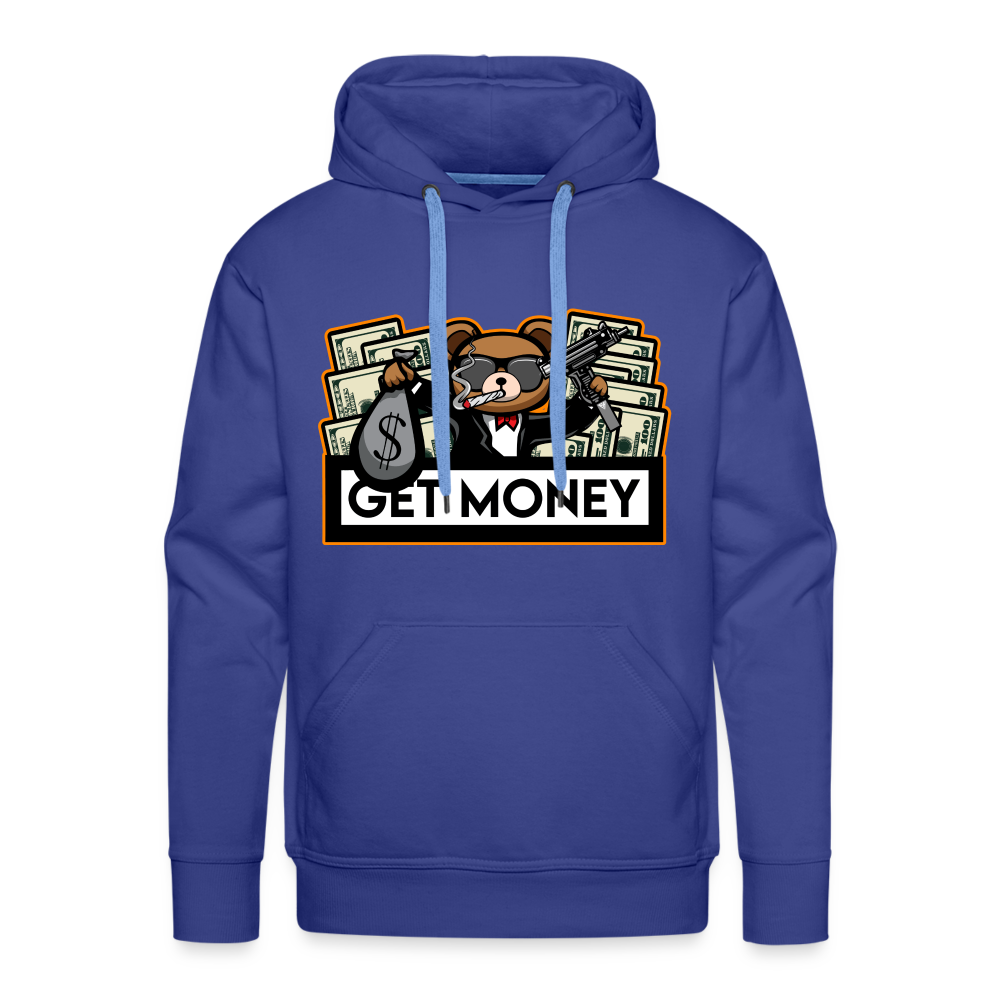Get Money Men’s Premium Hoodie - royal blue
