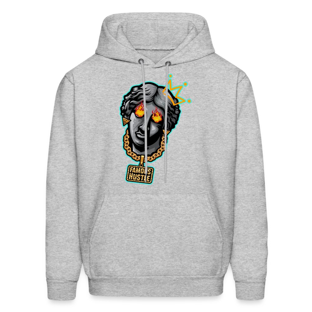 Famous Men's Hoodie - heather gray