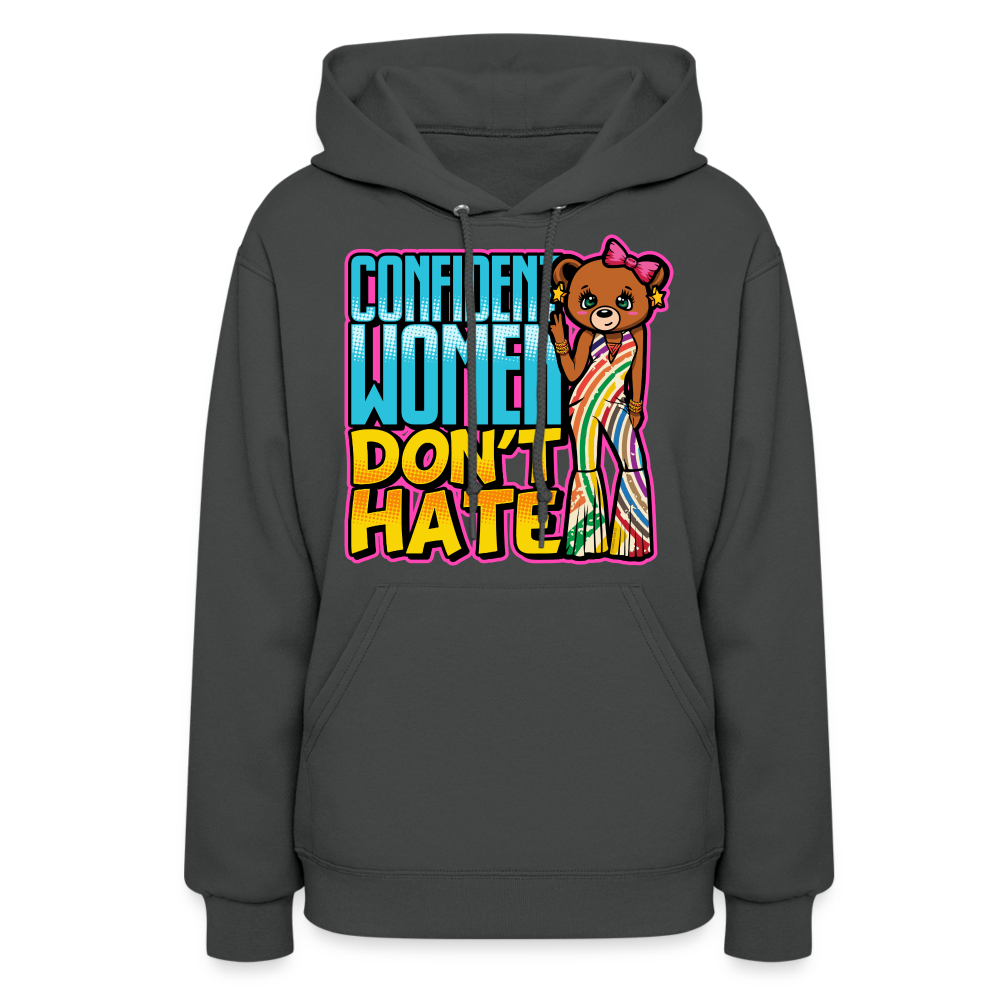 Confident Women's Hoodie - asphalt