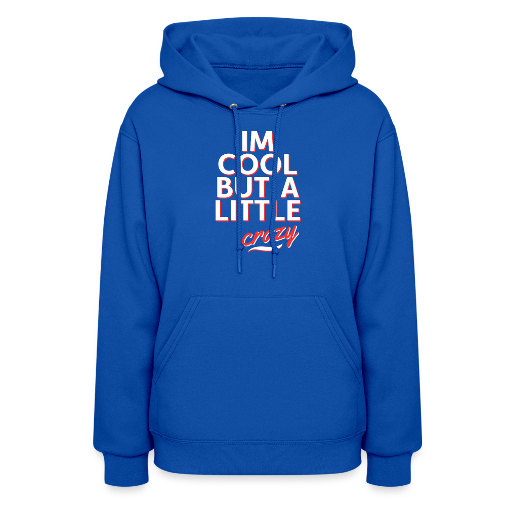 I'm Cool Women's Hoodie - royal blue
