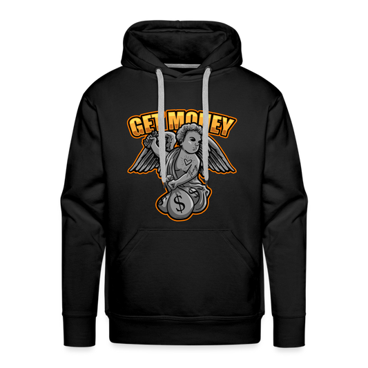 Get Money Men’s Premium Hoodie - black