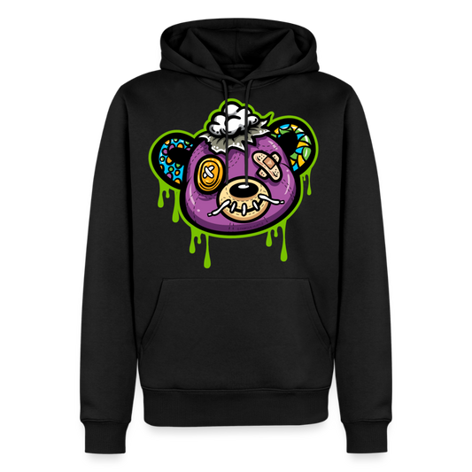Fresh Bear Men’s Premium Hoodie - black