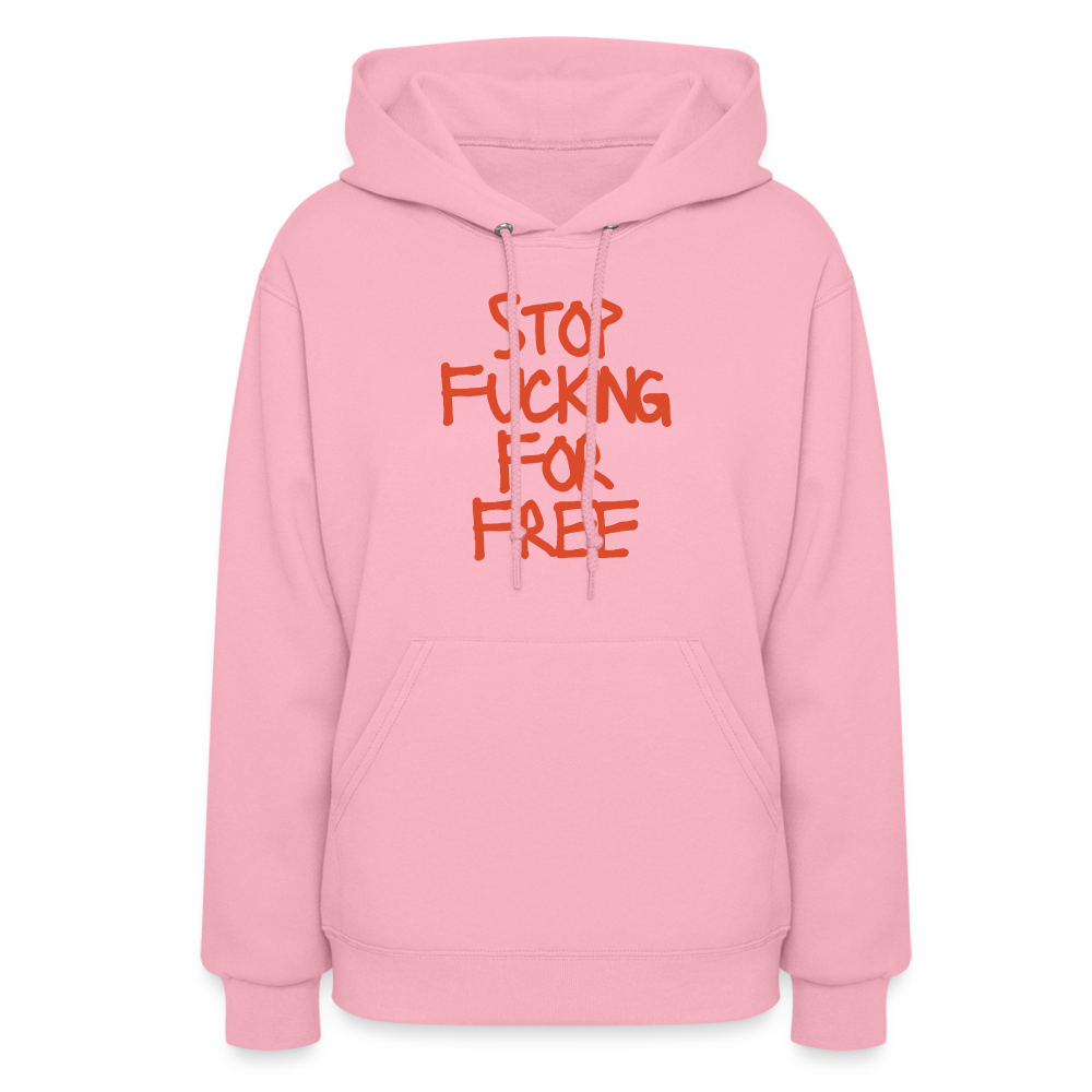 Stop Women's Hoodie - classic pink