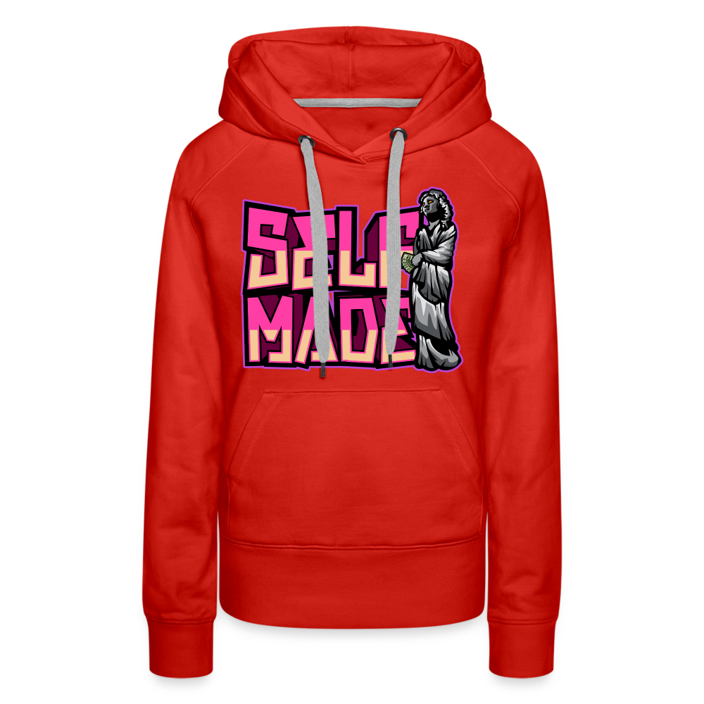 Selfmade Women’s Premium Hoodie - red