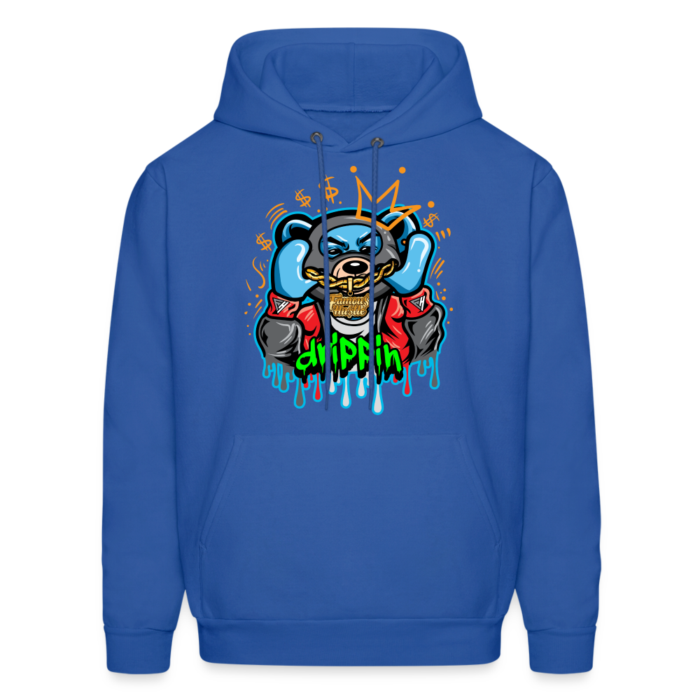 Drip Men's Hoodie - royal blue