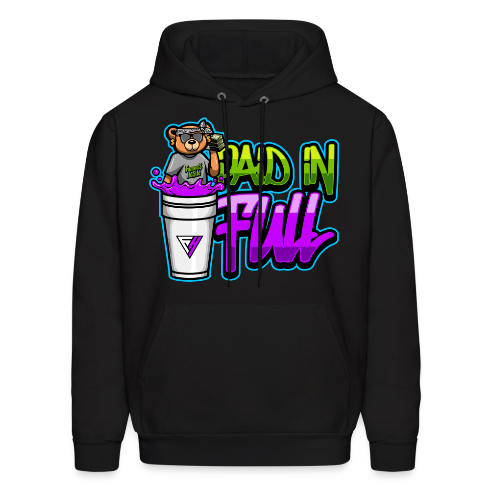 Paid In Full Men's Hoodie - black