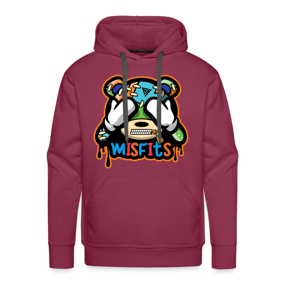 Misfit Men’s Premium Hoodie - burgundy