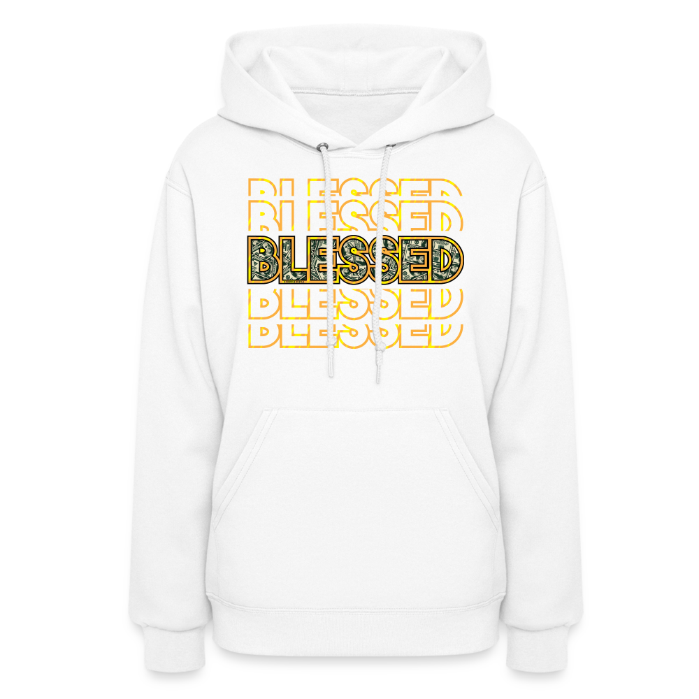 Blessed Women's Hoodie - white