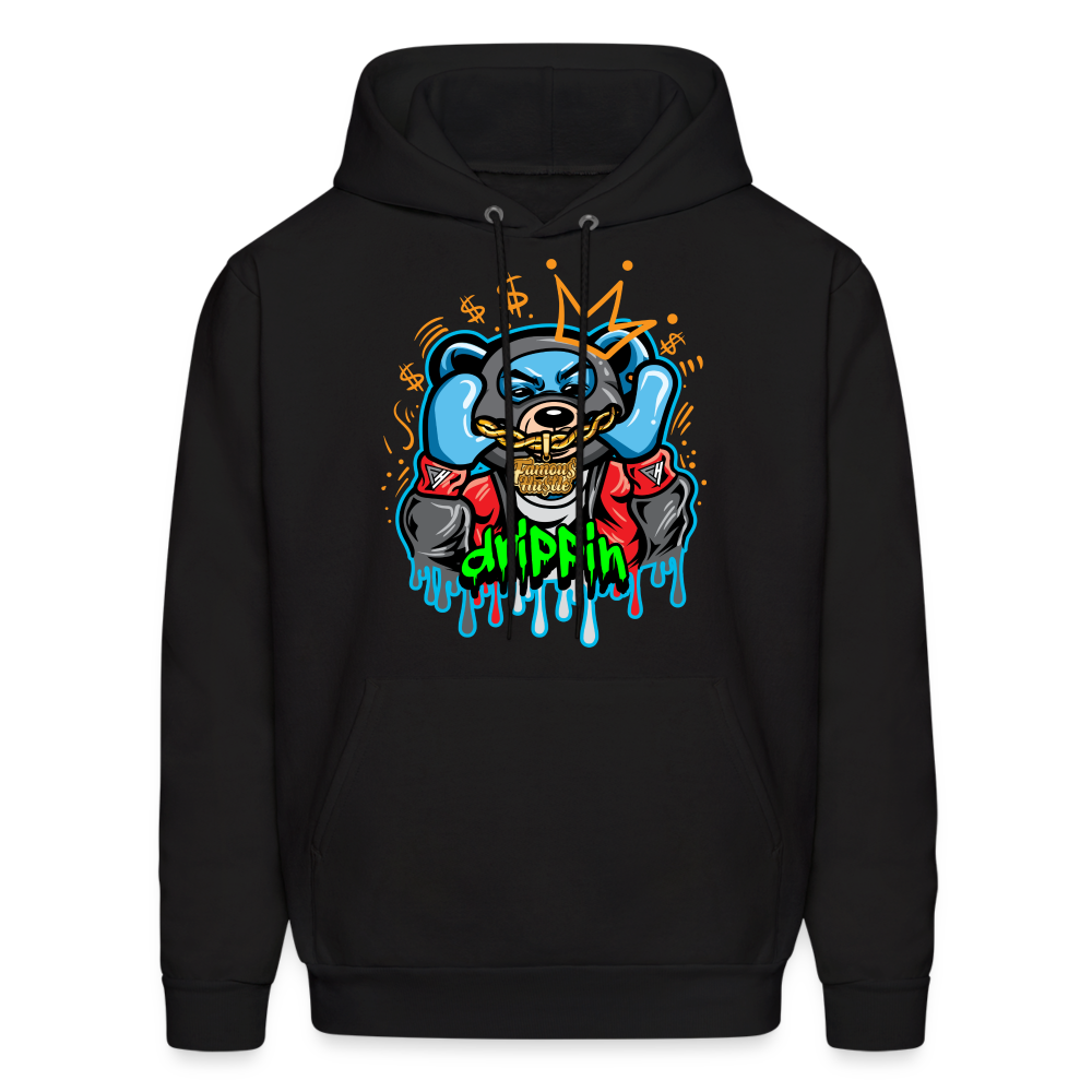 Drip Men's Hoodie - black