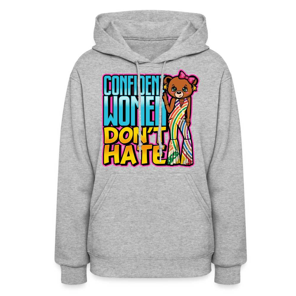 Confident Women's Hoodie - heather gray