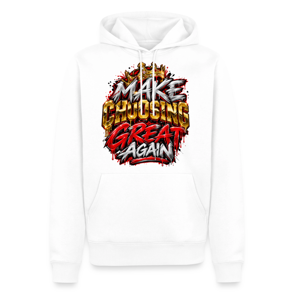 Choosing Men’s Premium Hoodie - white
