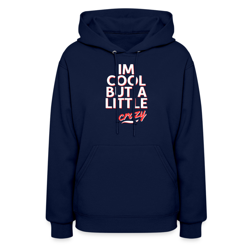 I'm Cool Women's Hoodie - navy