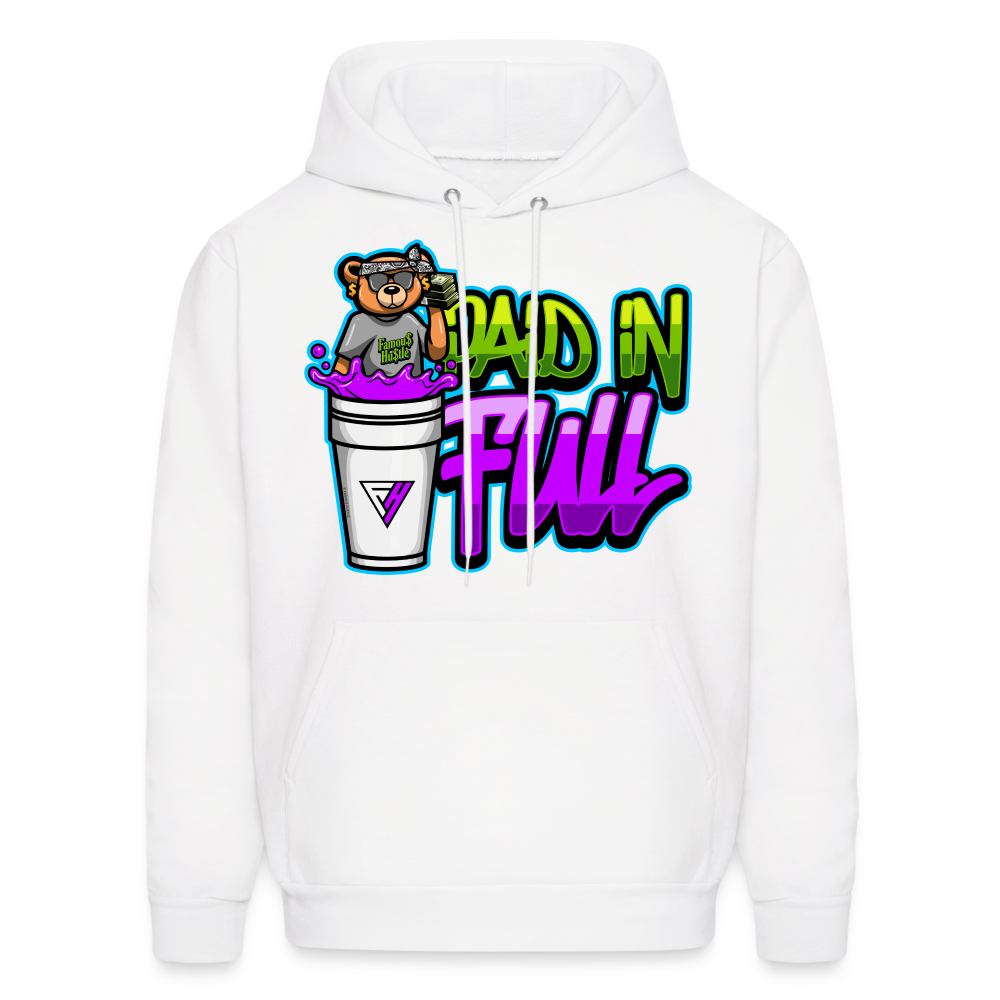 Paid In Full Men's Hoodie - white
