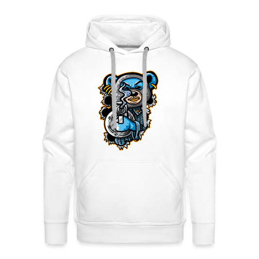 Freeze Men’s Premium Hoodie - white