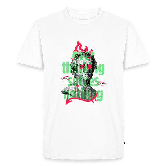 Overthinking Men's Premium T-Shirt - white