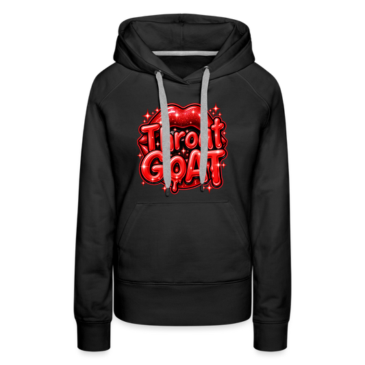 Throat Goat Women’s Premium Hoodie - black