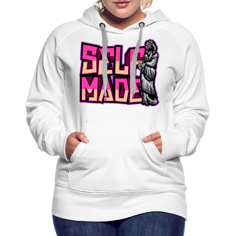 Selfmade Women’s Premium Hoodie - white