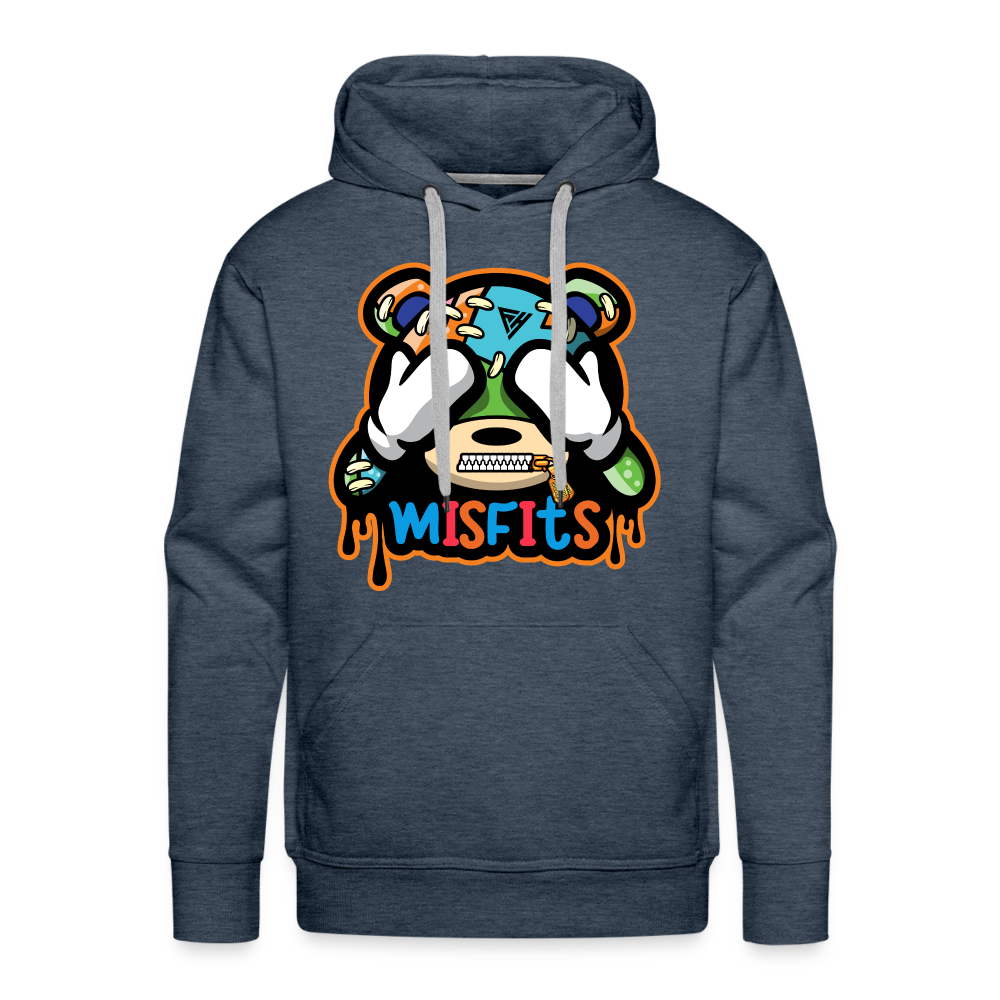 Misfit Men’s Premium Hoodie - heather denim