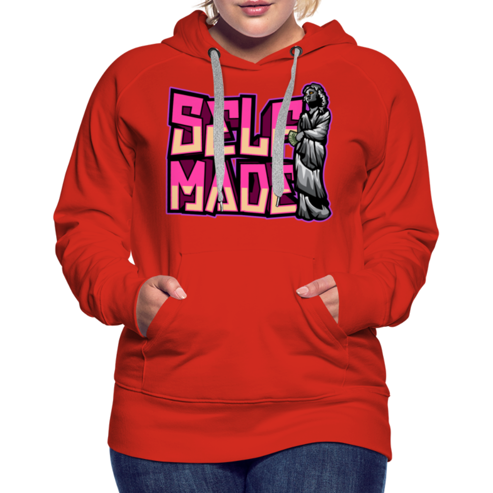 Selfmade Women’s Premium Hoodie - red