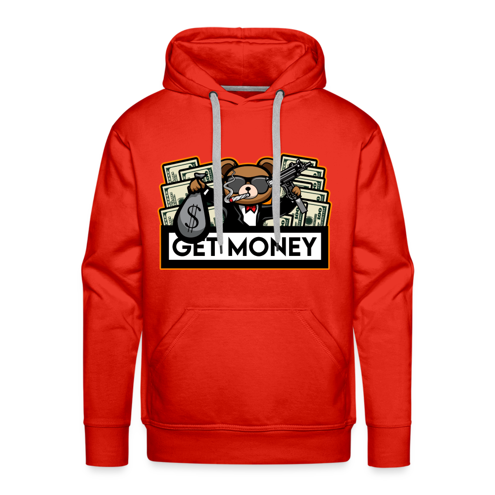 Get Money Men’s Premium Hoodie - red
