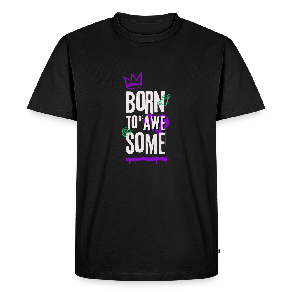 To Be Awesome Men's Premium T-Shirt - black