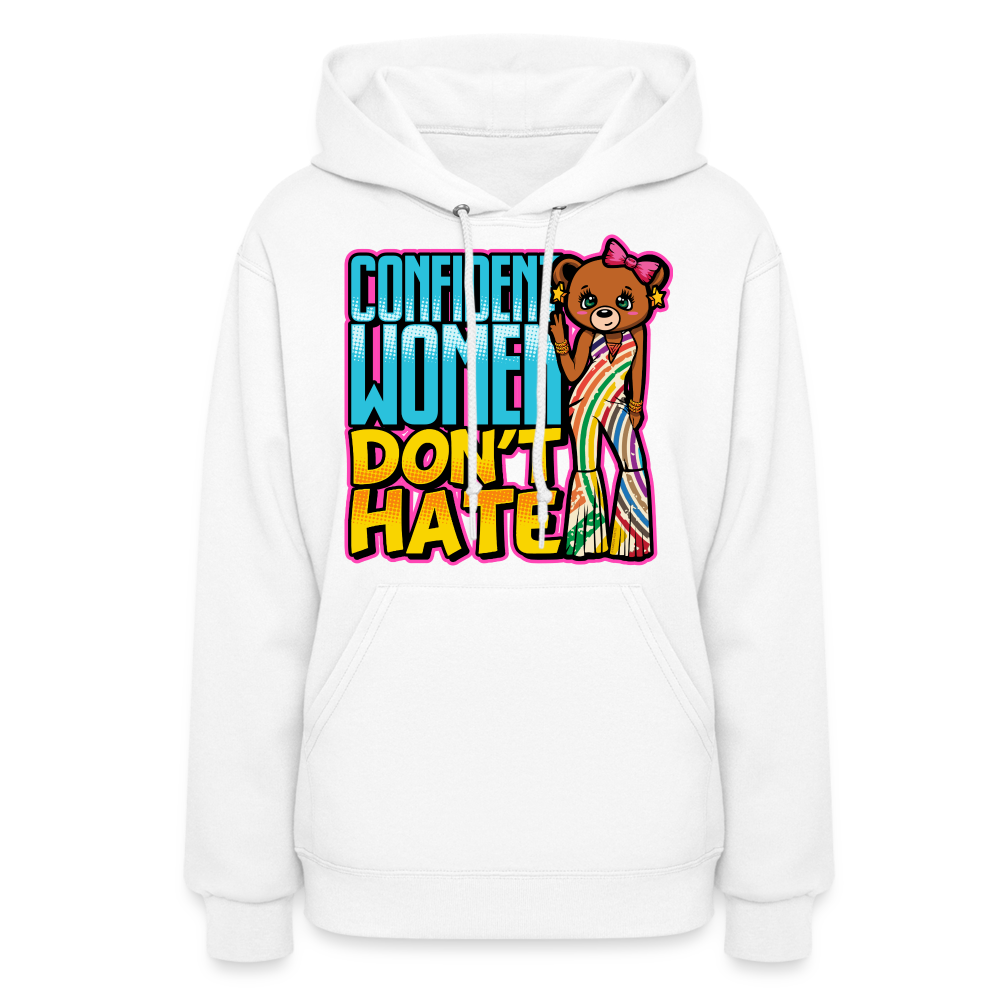 Confident Women's Hoodie - white