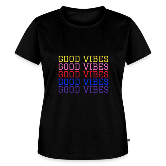 Good Vibes Women’s Premium T-Shirt - black