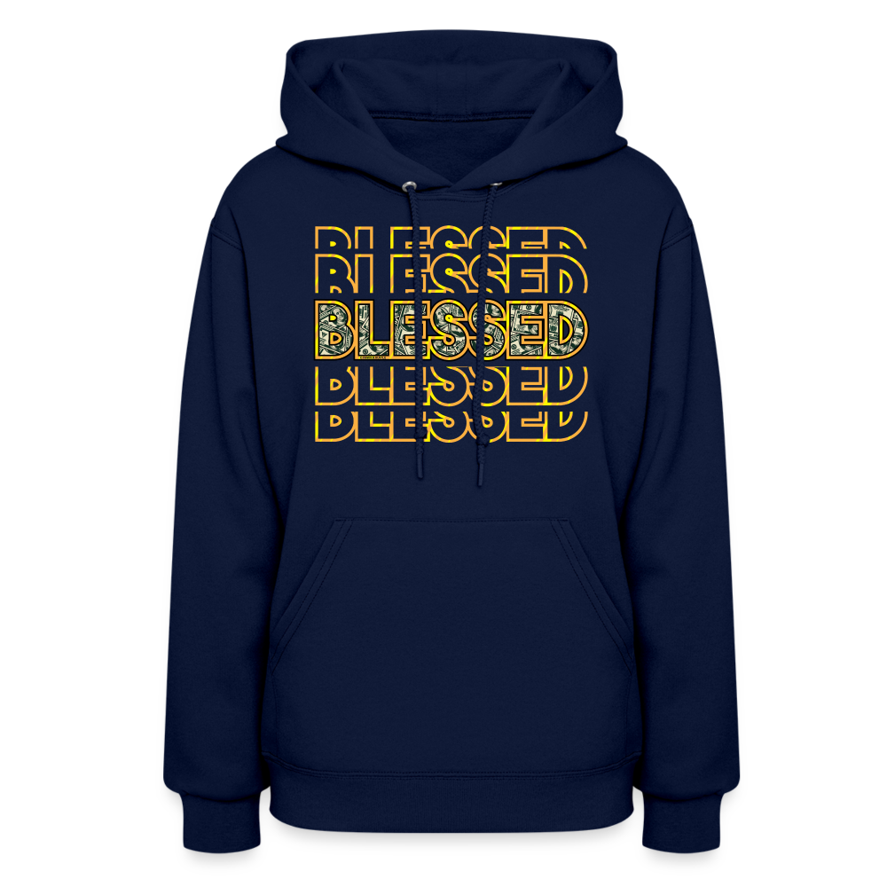 Blessed Women's Hoodie - navy