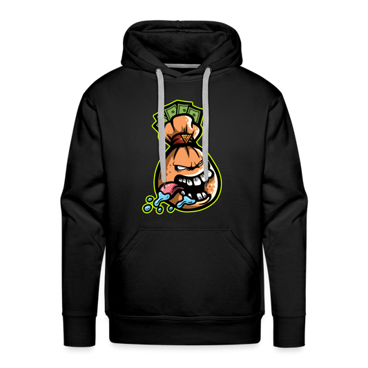 Greedy Men’s Premium Hoodie - black