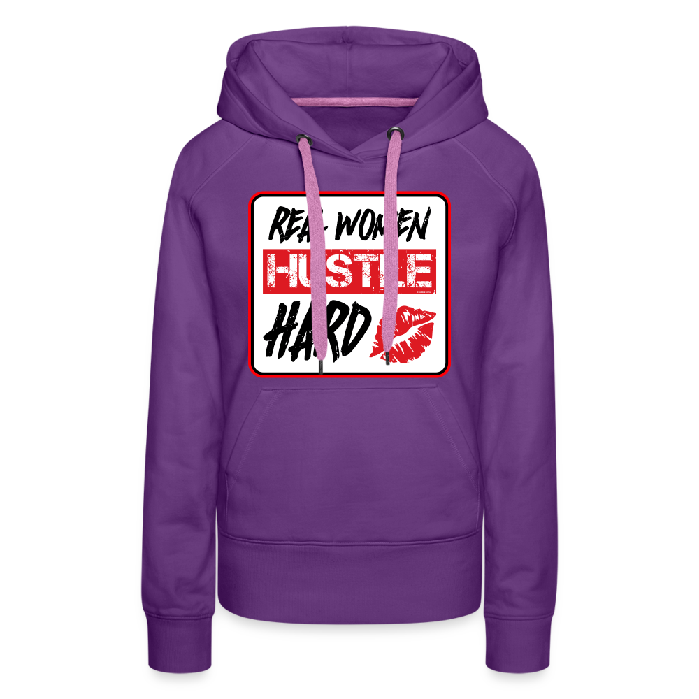 Real Women’s Premium Hoodie - purple