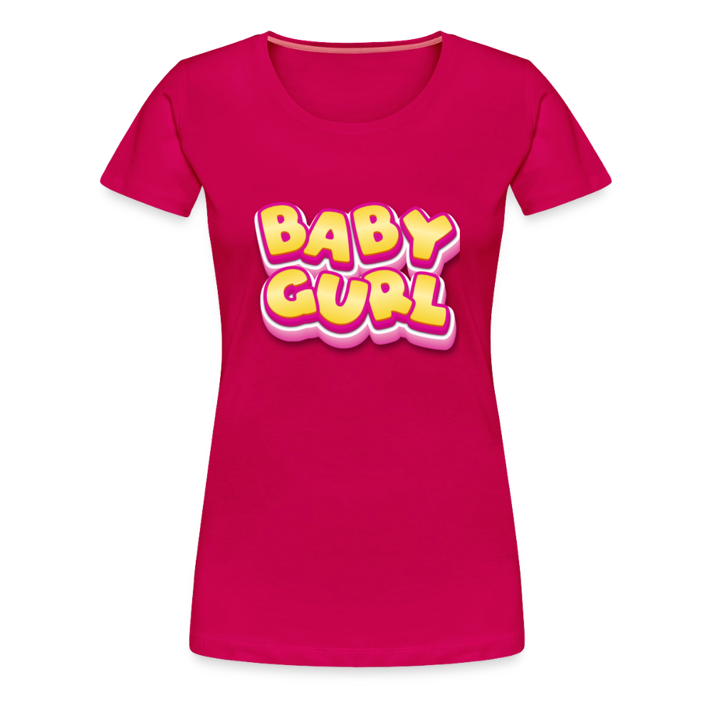 Baby Gurl Women’s Premium T-Shirt - dark pink