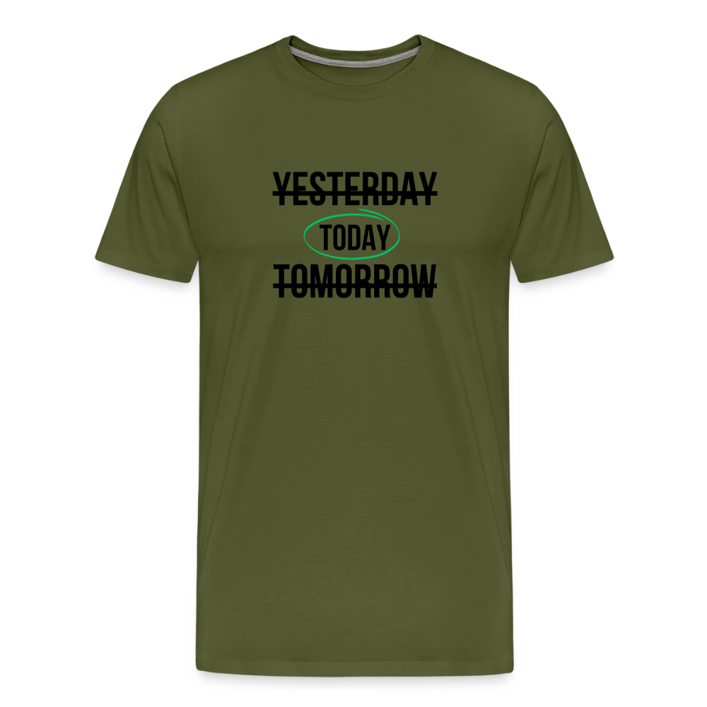 Today Men's Premium T-Shirt - olive green