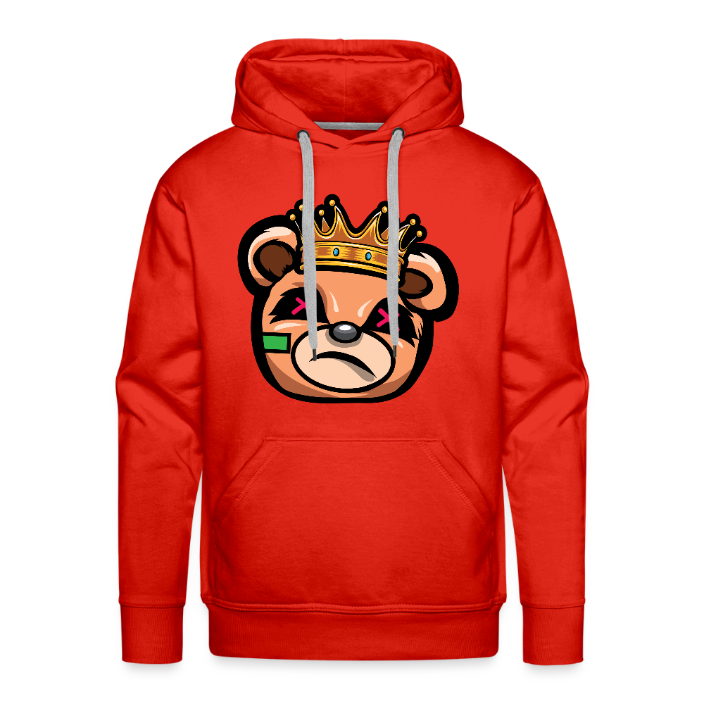 King Men’s Premium Hoodie - red