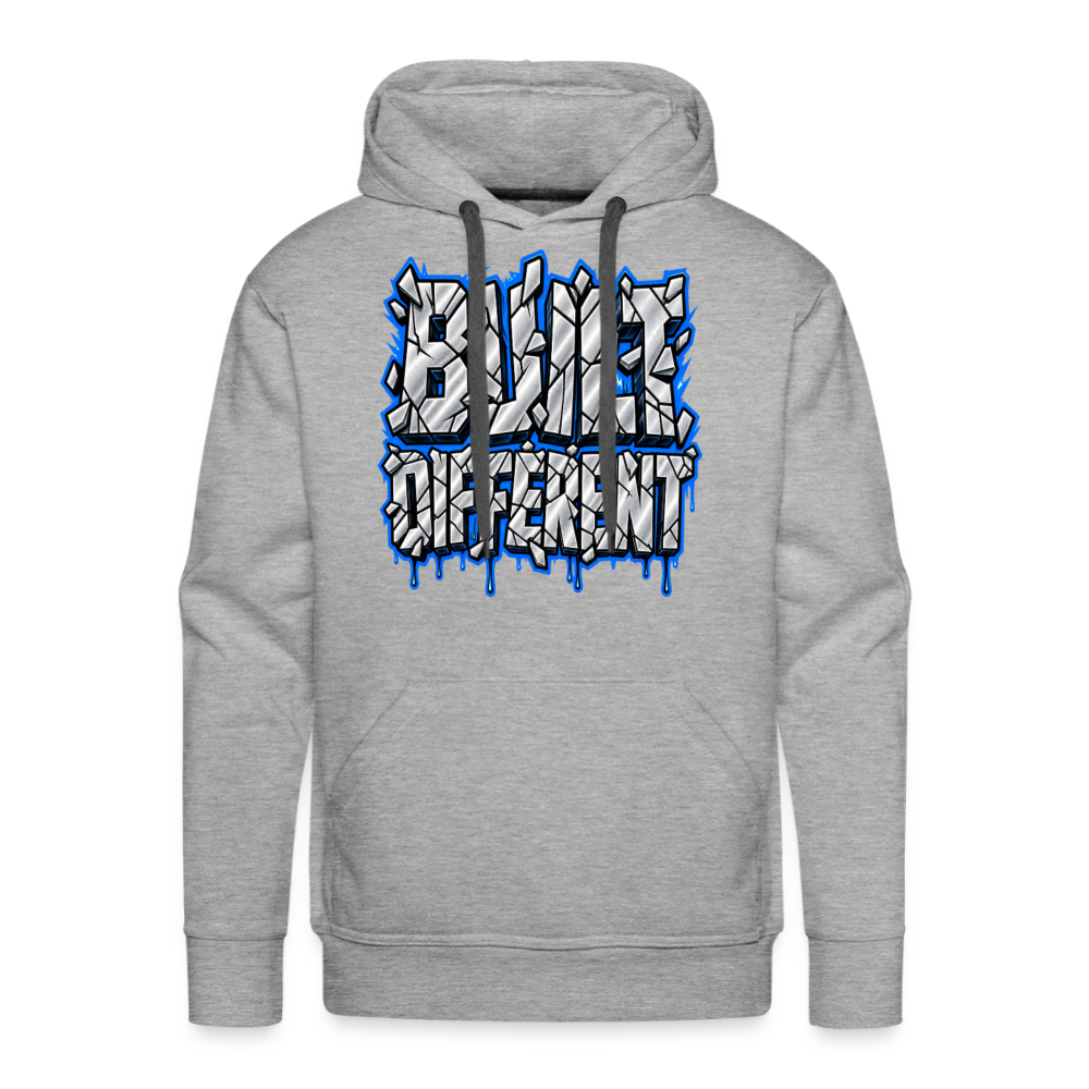 Built Different Men’s Premium Hoodie - heather grey