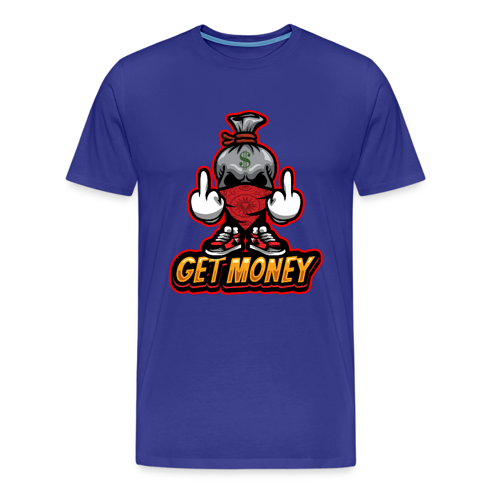 Men's Premium T-Shirt F.U.  Get Money - royal blue