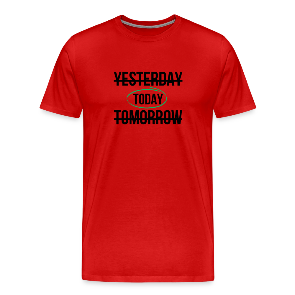 Today Men's Premium T-Shirt - red