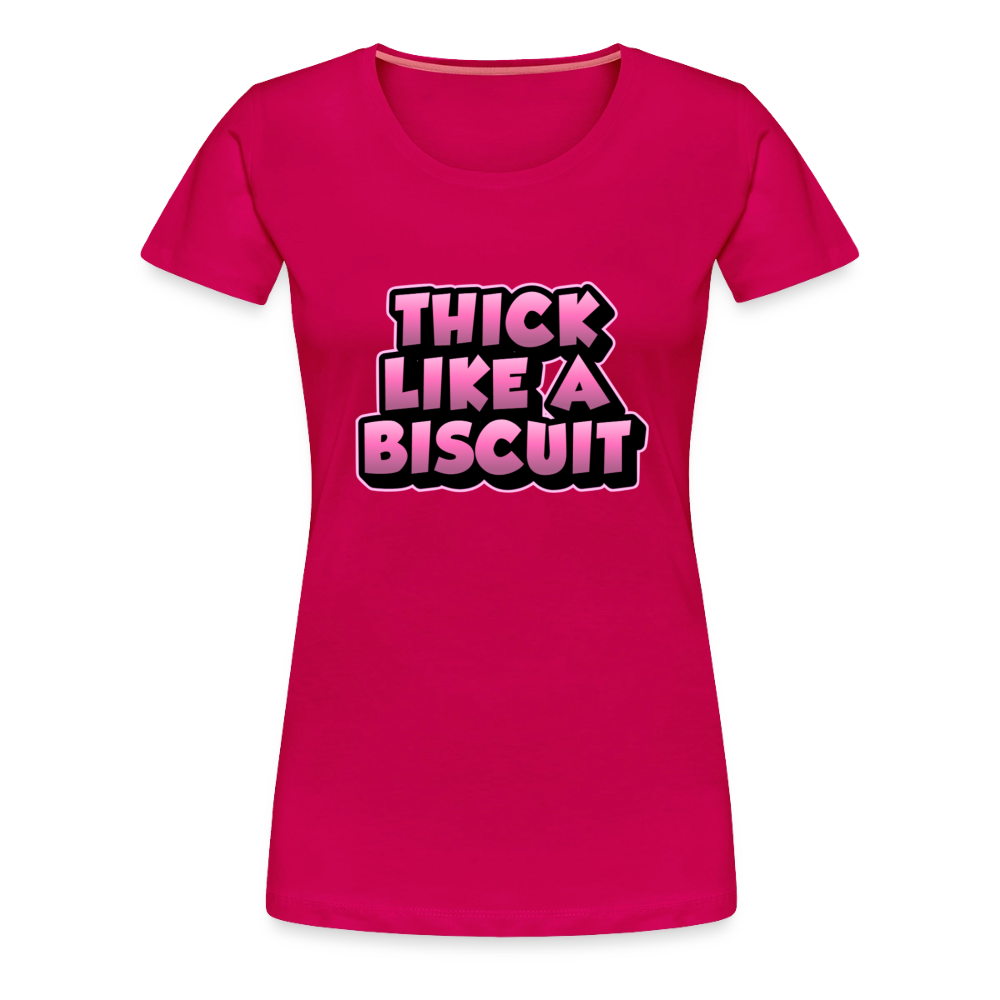 Thick Women’s Premium T-Shirt - dark pink