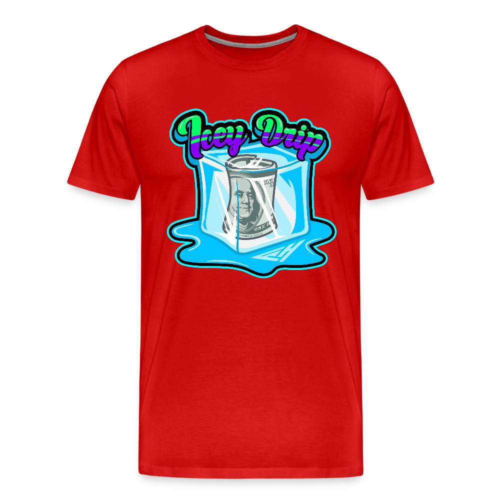 Ice Cold  Men's Premium T-Shirt - red