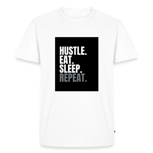 Repeat Men's Premium T-Shirt - white