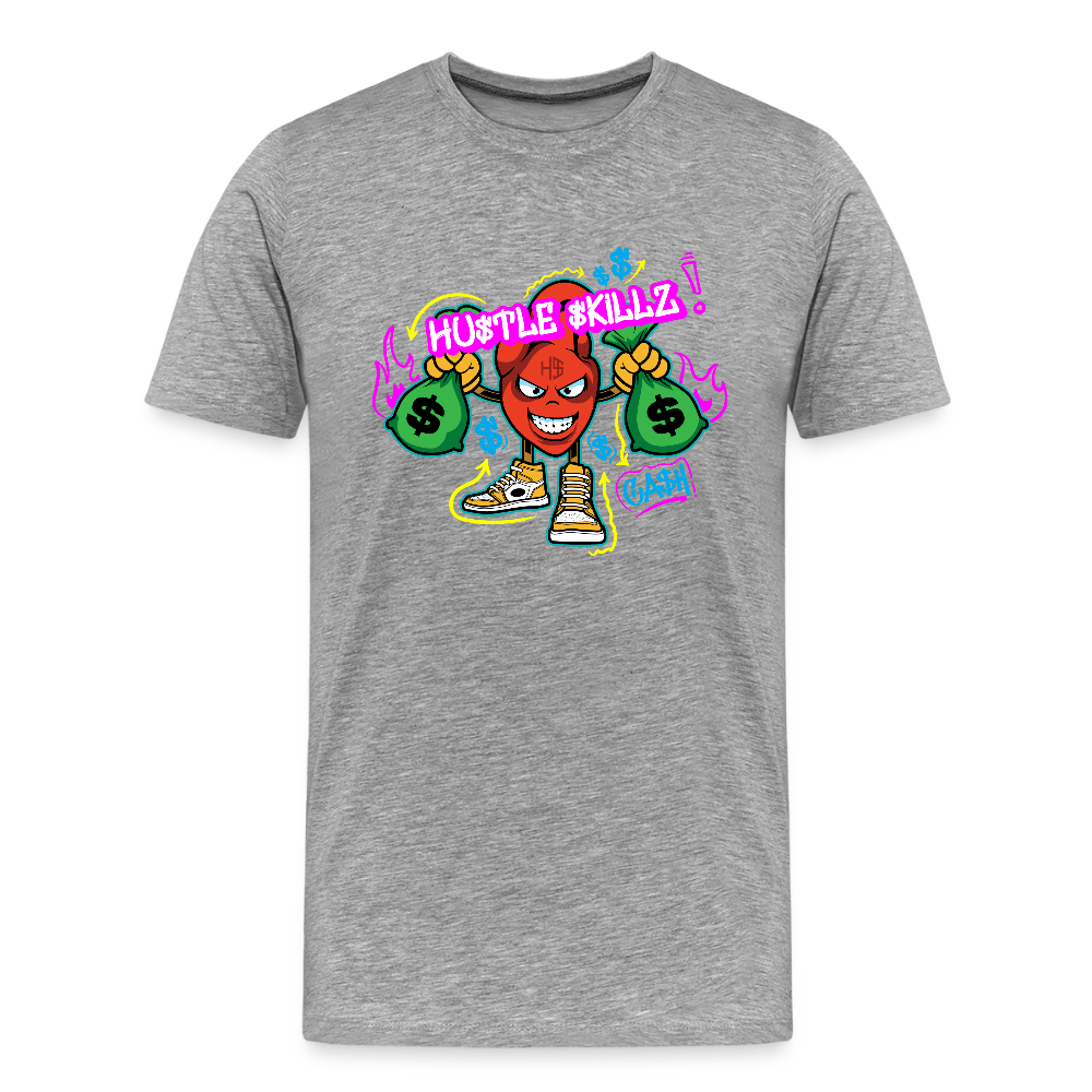 Skillz Men's Premium T-Shirt - heather gray