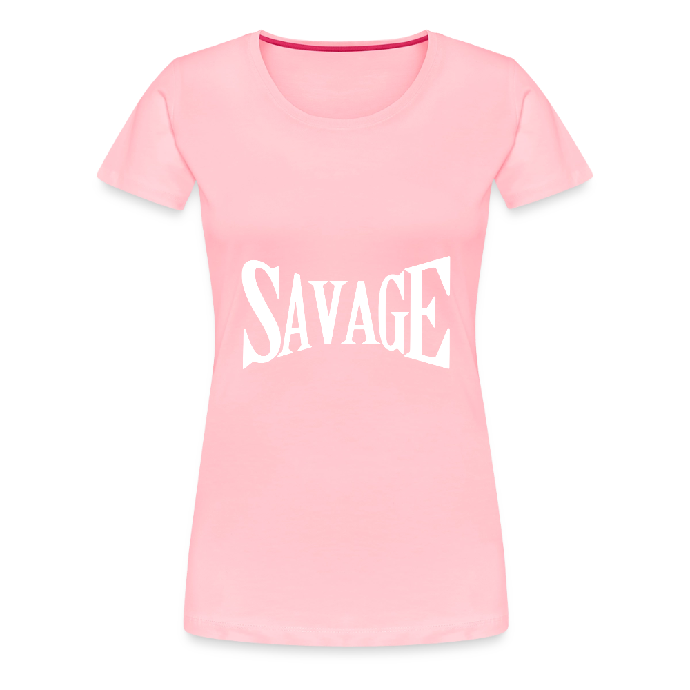 Savage Women’s Premium T-Shirt - pink