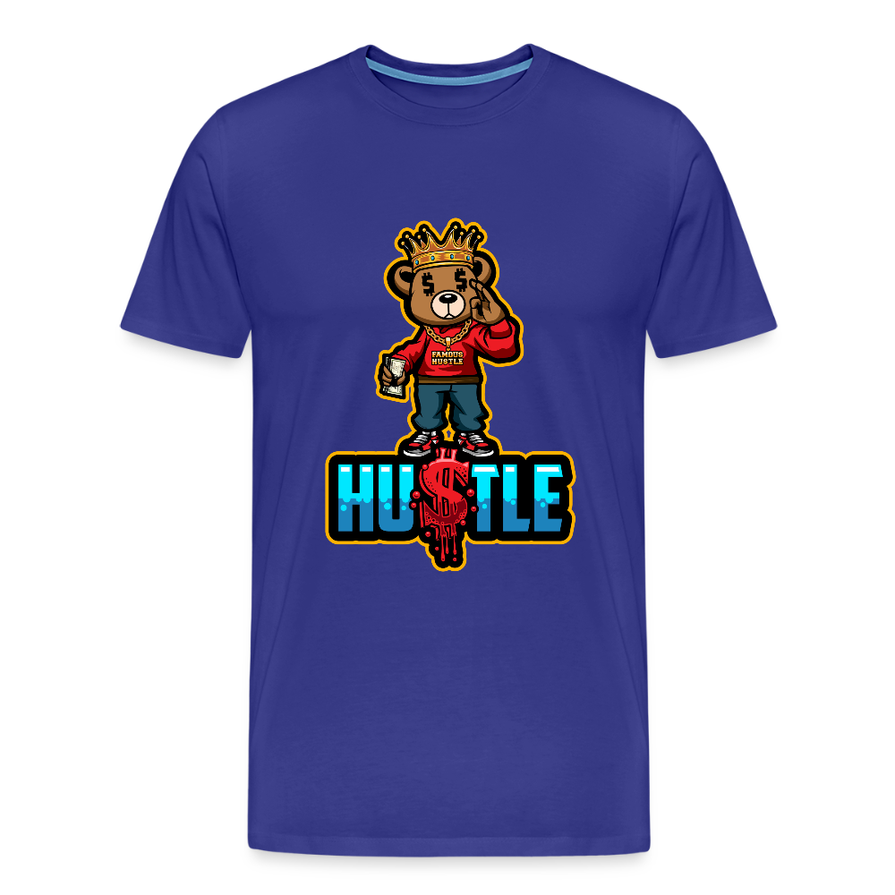 Hustle Men's Premium T-Shirt - royal blue