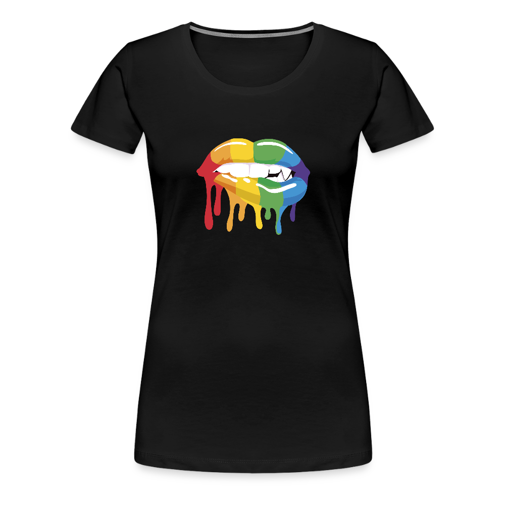 Smile Women’s Premium T-Shirt - black